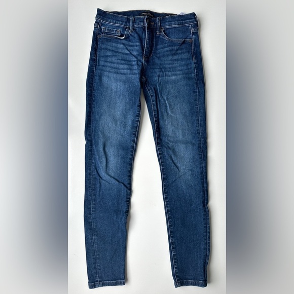 Banana Republic Premium Denim Skinny Stretch Dark Wash Blue Jeans Women’s 26 - Picture 1 of 7